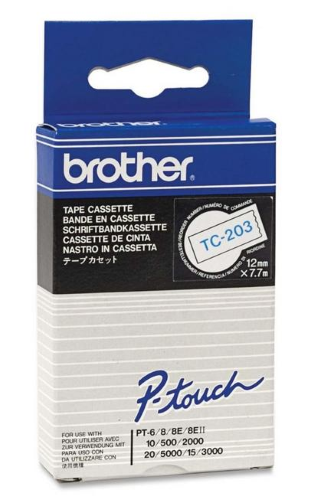 BROTHER TC203 NASTRO TC BLU / BIANCO